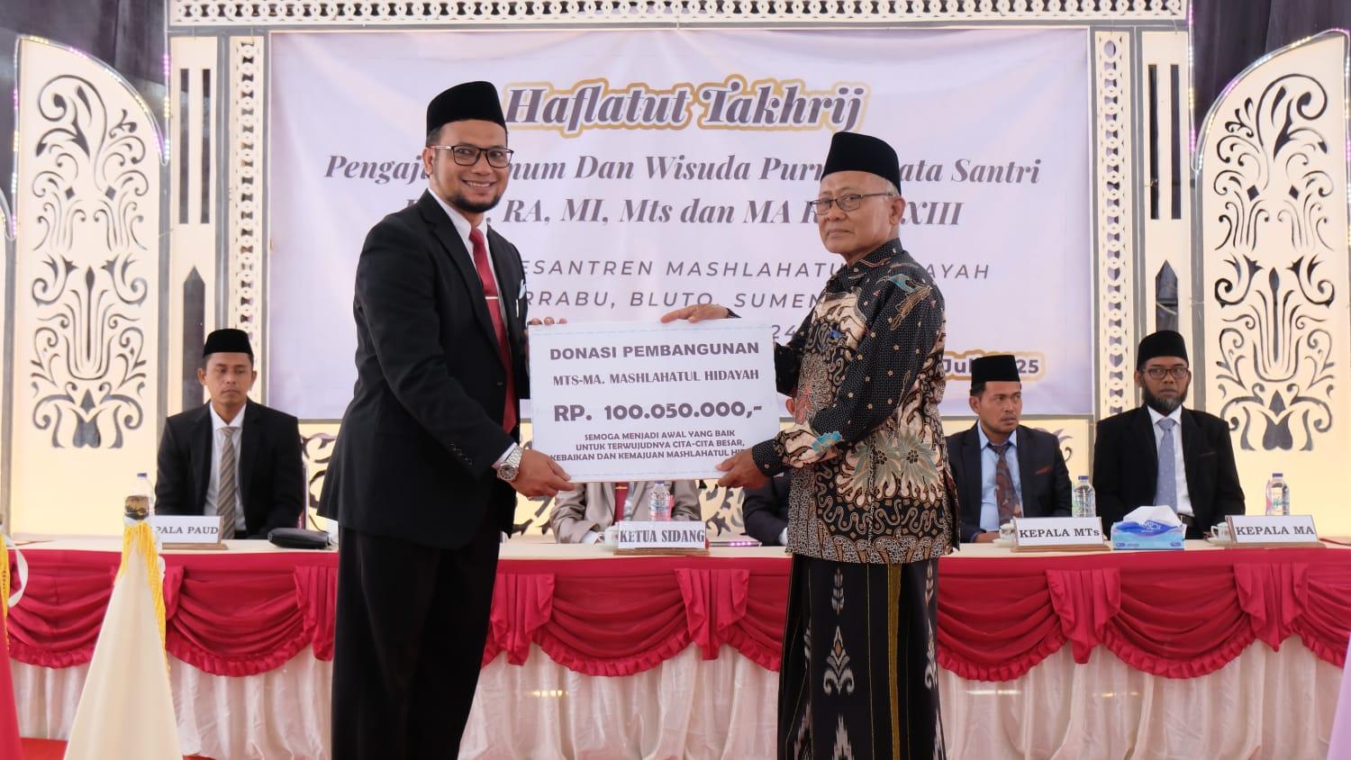 Upaya Ciptakan Ruang Belajar yang Layak, Masda Gotong-Royong Bangun Gedung Sekolah Baru