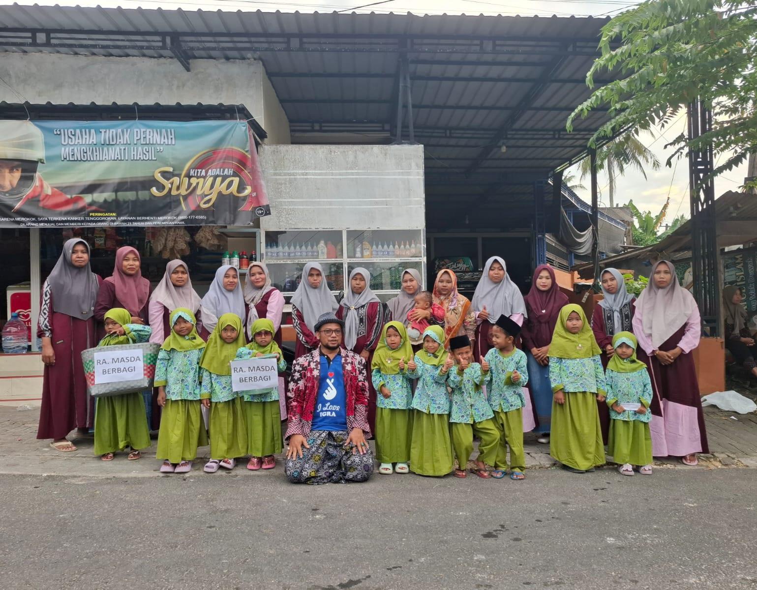 Gerakan Berbagi Ramadhan: Internalisasi Nilai Empati melalui Pembelajaran Mendalam RA MASDA